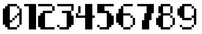 Pixel-Noir Regular Font OTHER CHARS