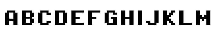 Pixel Operator 8 Bold Font UPPERCASE