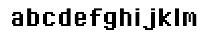 Pixel Operator Bold Font LOWERCASE