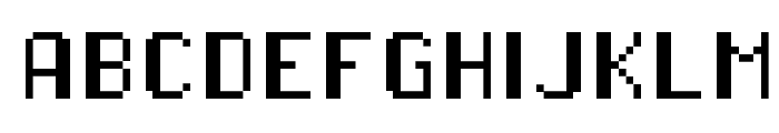 Pixel Operator HB Font UPPERCASE