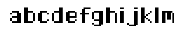 Pixel Operator HB Font LOWERCASE