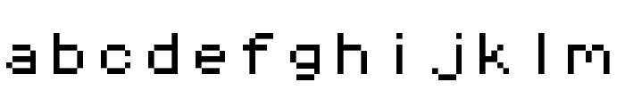 Pixel Operator Mono 8 Font LOWERCASE