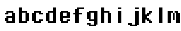 Pixel Operator Mono Bold Font LOWERCASE