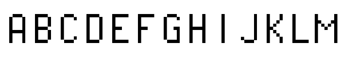 Pixel Operator Mono Font UPPERCASE