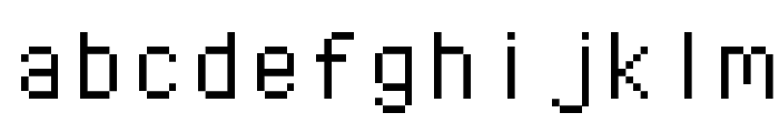 Pixel Operator Mono Font LOWERCASE