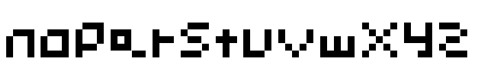 Pixel Perfect Regular Font LOWERCASE