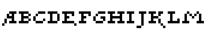 Pixel Pirate Regular Font LOWERCASE