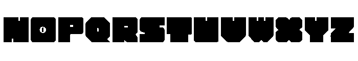 Pixel Robot Font LOWERCASE