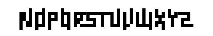 Pixel Siggy Font LOWERCASE