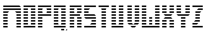 Pixel Spyder 2.0 Regular Font UPPERCASE