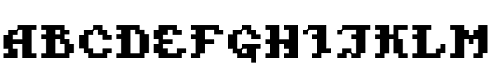 Pixel Takhisis Font UPPERCASE