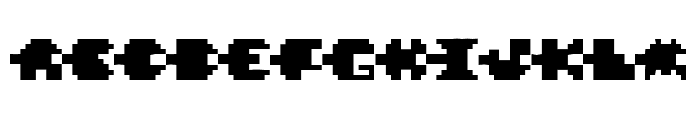 Pixel VerdeRegular Font LOWERCASE