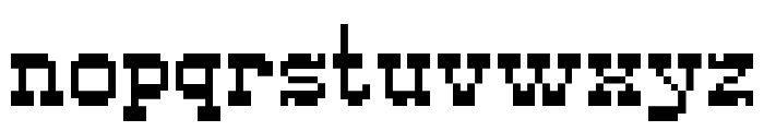 Pixel-Western Regular Font LOWERCASE