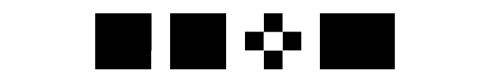 Pixel rocks Regular Font OTHER CHARS