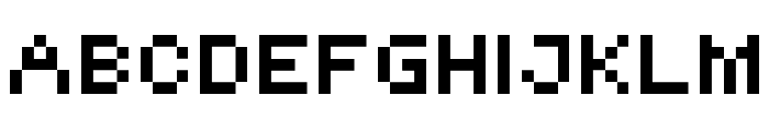 Pixel Font UPPERCASE