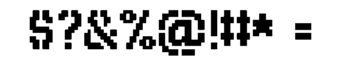 PixelArmy Font OTHER CHARS
