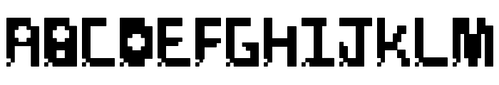 PixelBreack Bold Font UPPERCASE