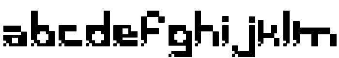 PixelBreack Bold Font LOWERCASE