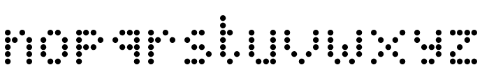 PixelBus Regular Font LOWERCASE