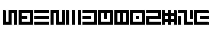 PixelChozo Font UPPERCASE
