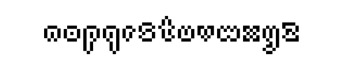PixelDart Font LOWERCASE