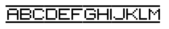 {PixelFlag} Regular Font UPPERCASE