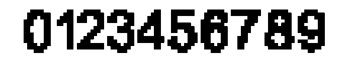 PixelGrunge Font OTHER CHARS
