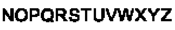 PixelGrunge Font UPPERCASE