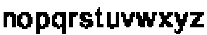 PixelGrunge Font LOWERCASE