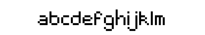 PixelMaster Font LOWERCASE