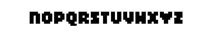 PixelNarrator Font UPPERCASE