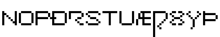 PixelOldEnglish Regular Font UPPERCASE