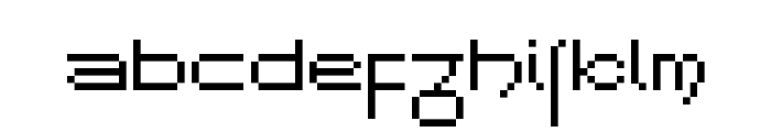 PixelOldEnglish Regular Font LOWERCASE