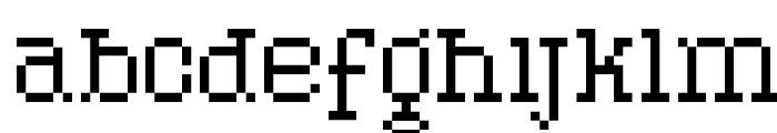 PixelPirate Font LOWERCASE