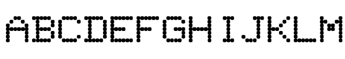 PixelScreen Regular Font UPPERCASE