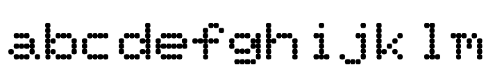 PixelScreen Regular Font LOWERCASE