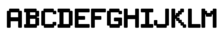 PixelSplitter-Bold Font LOWERCASE