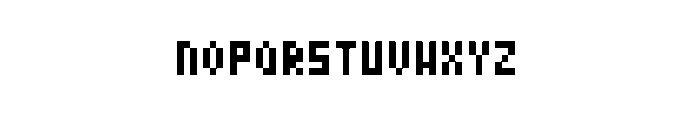 PixelText Font UPPERCASE