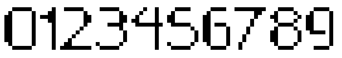 Pixelate Bass Font OTHER CHARS