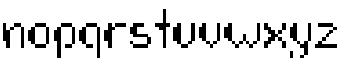 Pixelate Bass Font LOWERCASE