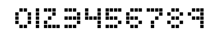 Pixelate Regular Font OTHER CHARS