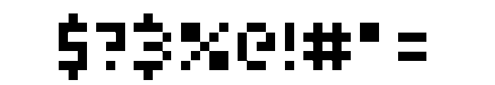 Pixelated Princess Regular Font OTHER CHARS