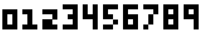 PixelatedCZS Regular Font OTHER CHARS