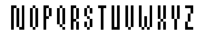 Pixelatus Regular Font UPPERCASE