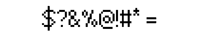 Pixelbasel Font OTHER CHARS