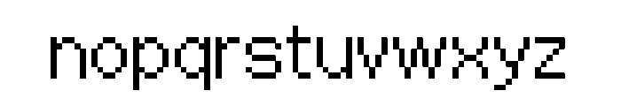 Pixelbasel Font LOWERCASE