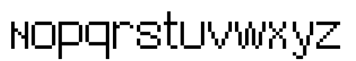 Pixelbroidery Lite Font LOWERCASE