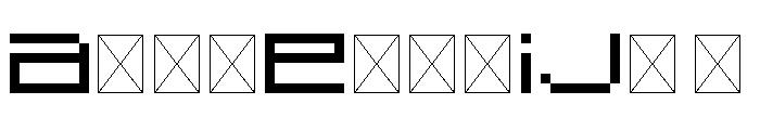 Pixeled Wide Alternate Pack Regular FONT