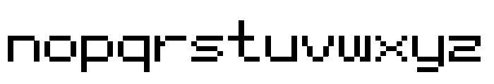 Pixeleum 48 Regular Font LOWERCASE