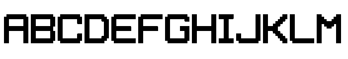 Pixelhands Font UPPERCASE
